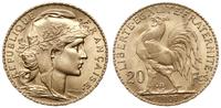 20 franków 1907, Paryż, typ Marianna, złoto prób