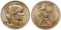20 franków 1913, Paryż, typ Marianna, złoto prób