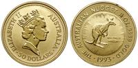 50 dolarów 1993, Kangaroo, złoto próby 999.9, 15