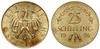 25 szylingów 1928, Wiedeń, złoto próby 900, 5.87