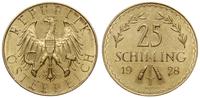 25 szylingów 1928, Wiedeń, złoto próby 900, 5.87
