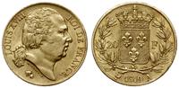 20 franków 1819/A, Paryż, złoto próby 900, 6.40 