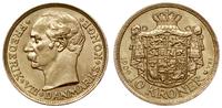 10 koron 1909, Kopenhaga, złoto próby 900, 4.47 