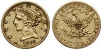 5 dolarów 1883, Filadelfia, typ Liberty Head wit
