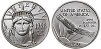 50 dolarów 1998, Filadelfia, Liberty, platyna 15