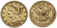 5 dolarów 1899 S, San Francisco, typ Liberty wit