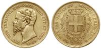20 lirów 1859, Genua, znak menniczy kotwica, zło