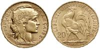 20 franków 1908, Paryż, typ Marianna, złoto 6.44