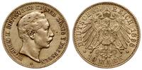 10 marek 1898 A, Berlin, złoto 3.96 g, próby 900