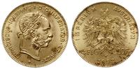 4 floreny = 10 franków 1892, Wiedeń, nowe bicie 