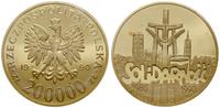 200.000 złotych 1990, Solidarność 1980-1990, bez