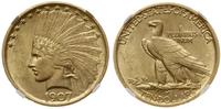 10 dolarów 1907, Filadelfia, typ Indian head / E