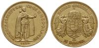 10 koron 1894 KB, Krzemnica, złoto 3.36 g, próby
