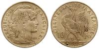 10 franków 1906, Paryż, typ Marianna, złoto prób