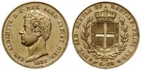 20 lirów 1832, Turyn, złoto próby 900, 6.42 g, n