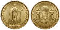 20 koron 1897 KB, Krzemnica, złoto próby 900, 6.
