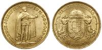 20 koron 1897 KB, Krzemnica, złoto próby 900, 6.