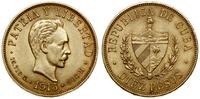 10 peso 1915, Filadelfia, złoto 16.71 g, próby 9