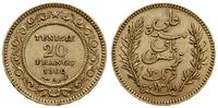 20 franków 1900 A (AH 1318), Paryż, złoto 6.43 g
