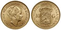 10 guldenów 1933, Utrecht, złoto 6.72 g, próby 9