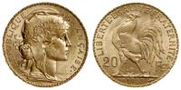 20 franków 1908, Paryż, typ Marianna, złoto 6.47