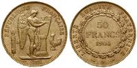 50 franków 1904 A, Paryż, typ Geniusz, złoto, 16