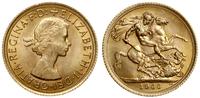 1 funt 1966, Londyn, złoto, 7.99 g, próby 916.7,