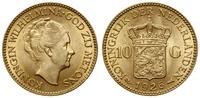 10 guldenów 1926, Utrecht, złoto, 6.72 g, próby 