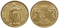 10 koron 1904 KB, Kremnica, złoto, 3.37 g, próby