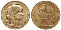 20 franków 1908, Paryż, typ Marianna, złoto 6.46