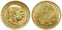 20 koron 1915, Wiedeń, NOWE BICIE, złoto 6.76 g,