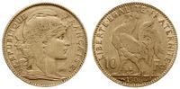 10 franków 1906, Paryż, złoto 3.22 g, próby 900