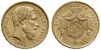 20 franków 1874, Paryż, złoto 6.45 g, próby 900
