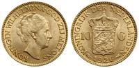 10 guldenów 1926, Utrecht, złoto 6.71 g, próby 9
