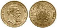 20 marek 1888 A, Berlin, złoto 7.93 g, próby 900