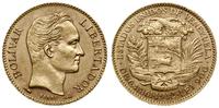 20 boliwarów 1912, Paryż, złoto 6.43 g, próby 90