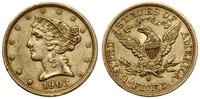 5 dolarów 1903 S, San Francisco, typ Liberty wit