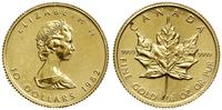 10 dolarów 1982, Maple Leaf, złoto 7.79 g, próby