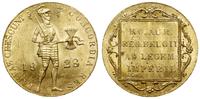 dukat 1928, Utrecht, złoto 3.49 g, próby 986, na