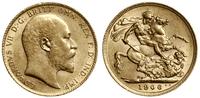 1 funt (sovereign) 1906, Londyn, złoto 7.98 g, p