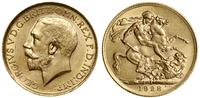 1 funt (sovereign) 1928 SA, Pretoria, złoto 7.98
