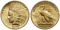 10 dolarów 1914, Filadelfia, typ Indian head / E