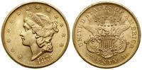 20 dolarów 1875 S, San Francisco, typ Liberty He