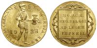 dukat 1928, Utrecht, złoto 3.50 g, próby 986, na