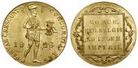 dukat 1928, Utrecht, złoto 3.49 g, próby 986, na