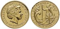50 funtów = 1/2 uncji 2008, Londyn, złoto 16.99 