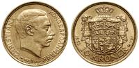 10 koron 1913, Kopenhaga, złoto 4.48 g, próby 90