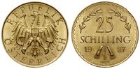 25 szylingów 1927, Wiedeń, zoto 5.88 g, próby 90