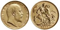 1 funt (sovereign) 1903, Londyn, złoto 7.98 g, p