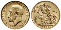 1 funt (sovereign) 1925 SA, Pretoria, złoto 7.98